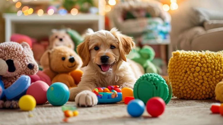 Melhores brinquedos para filhotes: diversão garantida e segurança essencial