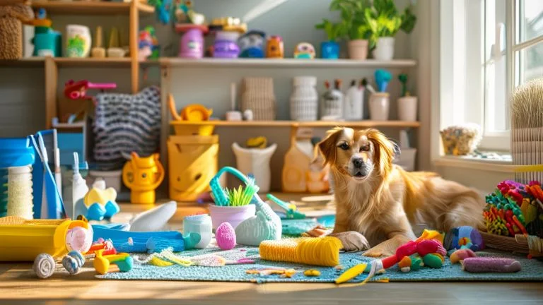 Dicas práticas para limpar e conservar os brinquedos do seu pet