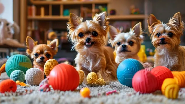 Como escolher brinquedos perfeitos para cães pequenos