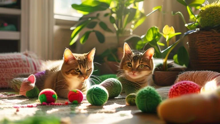 Brinquedos com Catnip: Atração Natural para Gatos Felizes