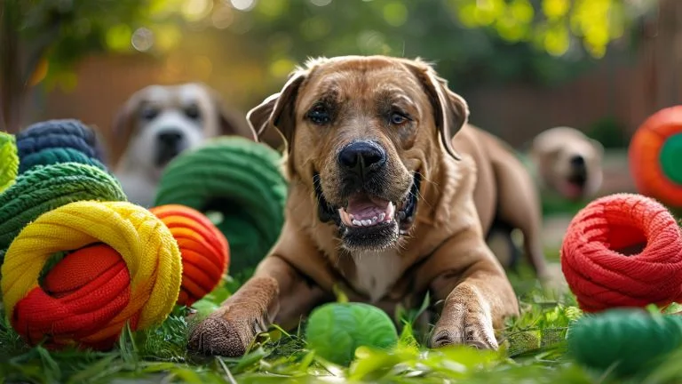 Brinquedos Resistentes Ideais para Cães de Grande Porte