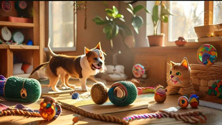 Brinquedos Caseiros Criativos para Animais: Divertido e Econômico