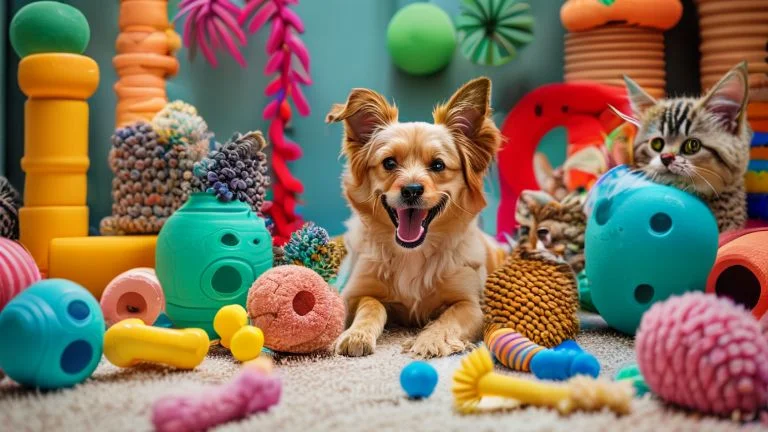 Por que variar os brinquedos mantém seu pet sempre estimulado