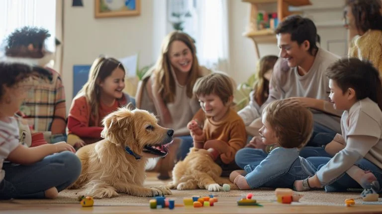 Como o treinamento de cães melhora o convívio em família