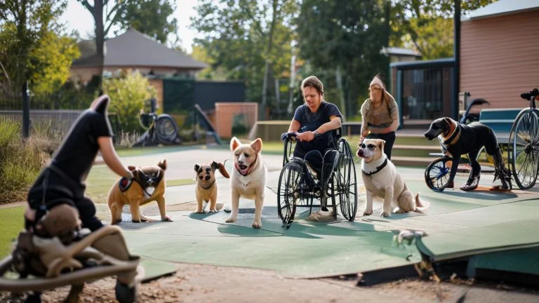 Como adaptar o treinamento para cães com necessidades especiais