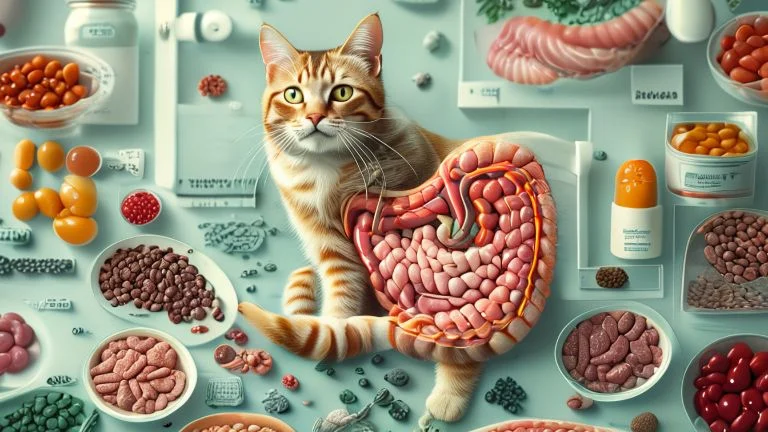 Como a alimentação impacta a saúde digestiva dos gatos