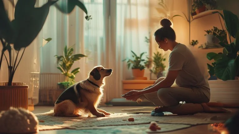 Como controlar a ansiedade dos animais durante o treino
