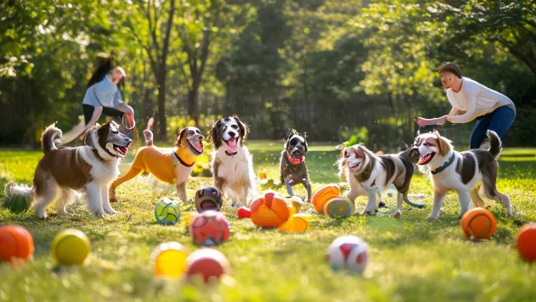 Como os brinquedos ajudam na socialização e bem-estar dos cães